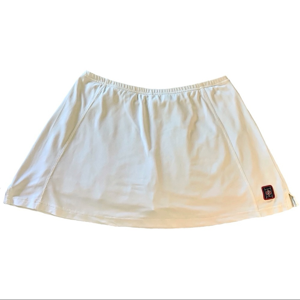PRINCE White Performance Skort With Ball Pockets
